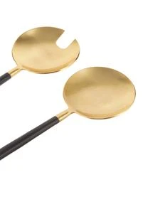 Bloomingville Salatbesteck Amine In Gold, 2er-Set 6 Bloomingville Salatbesteck Amine In Gold, 2er-Set – Bild 4