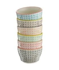 Bloomingville Schälchen Carla Mit Kleinem Muster, 6er-Set -Bloomingville sales 1146645