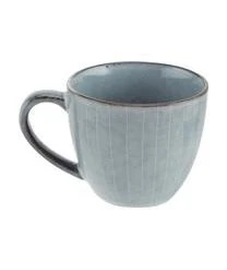Broste Copenhagen Handgemachte Tasse Mit Untertasse Nordic Sea -Bloomingville sales 1148011