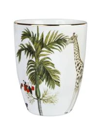 &k Amsterdam Becher Animaux Mit Tropischen Motiven, 4er-Set 7 &k Amsterdam Becher Animaux Mit Tropischen Motiven, 4er-Set – Bild 5