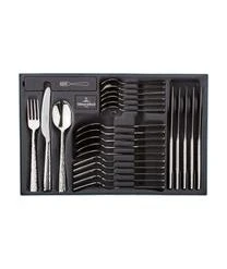 Villeroy & Boch Silbernes Design-Besteck-Set Blacksmith Mit Gehämmerten Griffen, 6 Personen (30-tlg.) -Bloomingville sales 1173364