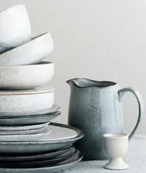 Broste Copenhagen Handgemachte Eierbecher Nordic Sand, 2 Stück -Bloomingville sales 1177019