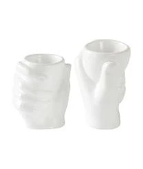 Jotex Eierbecher-Set Imogen, 2-tlg.