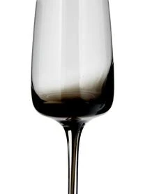 Broste Copenhagen Mundgeblasene Sektgläser Smoke Mit Farbverlauf, 4 Stück 5 Broste Copenhagen Mundgeblasene Sektgläser Smoke Mit Farbverlauf, 4 Stück – Bild 3