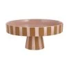 OYOY Living Design Keramik Servierplatte Toppu Im Streifendesign -Bloomingville sales 1204414