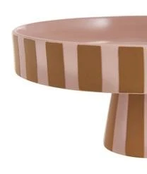OYOY Living Design Keramik Servierplatte Toppu Im Streifendesign -Bloomingville sales 1204419