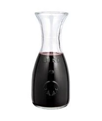 Butlers Glaskaraffe Vino Mit Liter- Und Weintraubenprägung, 1 L -Bloomingville sales 1257454