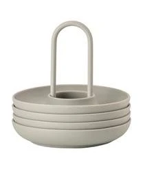 Zone Eierbecher Henk Mit Tragegriff, 4 Stück -Bloomingville sales 1320104