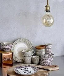 Bloomingville Tassen Karine Mit Kleinem Muster, 4er-Set -Bloomingville sales 1321566