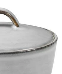 Broste Copenhagen Handgemachte Zuckerdose Nordic Sand -Bloomingville sales 1325575