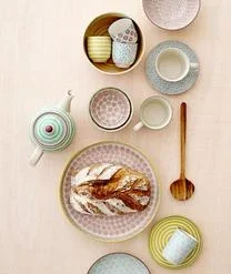 Bloomingville Handbemalte Schälchen Patrizia Mit Verspieltem Muster, 2er-Set -Bloomingville sales 1350477