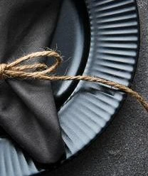 Aida Speiseteller Groove Mit Rillenstruktur, 4 Stück -Bloomingville sales 1363247