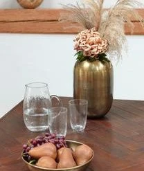 Broste Copenhagen Mundgeblasene Wassergläser Hammered Mit Unebener Oberfläche, 4 Stück -Bloomingville sales 1375445