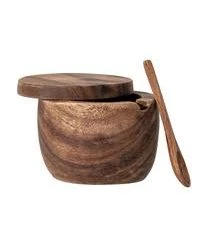 Bloomingville Zuckerdose Elfa Mit Löffel Aus Mangoholz -Bloomingville sales 1392988
