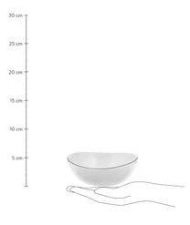 Broste Copenhagen Handgemachte Schalen Salt Aus Porzellan, Ø 17 Cm, 4 Stück -Bloomingville sales 1454866