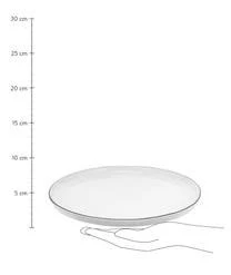 Broste Copenhagen Handgemachte Frühstücksteller Salt Aus Porzellan, 4 Stück -Bloomingville sales 1454880