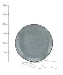 Broste Copenhagen Handgemachte Frühstücksteller Nordic Sea, 4 Stück -Bloomingville sales 1454899