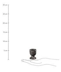 Broste Copenhagen Handgemachte Eierbecher Nordic Coal, 4 Stück -Bloomingville sales 1455237
