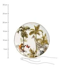 &k Amsterdam Frühstücksteller Animaux Und Tropischen Motiven, 4er-Set -Bloomingville sales 1456801