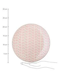 Bloomingville Hangefertigte Frühstücksteller Maya Mit Verspieltem Muster, 3er-Set 5 Bloomingville Hangefertigte Frühstücksteller Maya Mit Verspieltem Muster, 3er-Set – Bild 3