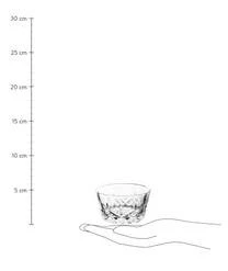 Aida Glas-Dipschälchen Harvey Mit Kristallrelief, 4 Stück 8 Aida Glas-Dipschälchen Harvey Mit Kristallrelief, 4 Stück -Bloomingville sales 1456934