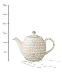 Bloomingville Handbemalte Teekanne Karine Mit Kleinem Muster, 1.2 L -Bloomingville sales 1457219