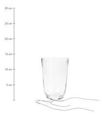 Broste Copenhagen Mundgeblasene Wassergläser Hammered Mit Unebener Oberfläche, 4 Stück -Bloomingville sales 1457338