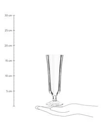 Cote Table Sektflöten Ana Mit Geriffelter Oberfläche, 12 Stück 5 Cote Table Sektflöten Ana Mit Geriffelter Oberfläche, 12 Stück – Bild 3