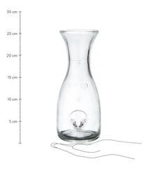 Butlers Glaskaraffe Vino Mit Liter- Und Weintraubenprägung, 1 L -Bloomingville sales 1457562