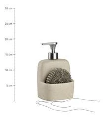 Andrea House Seifenspender Sand Mit Schwamm, 2-tlg. -Bloomingville sales 1457887