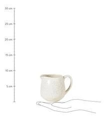 Broste Copenhagen Handgemachtes Milchkännchen Nordic Vanilla, 300 Ml -Bloomingville sales 1459015