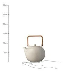 BITZ Teekanne Bizz Gesprenkelt Und Holzgriff, 1.2 L -Bloomingville sales 1460849