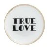 Bitossi Home Porzellan-Frühstücksteller True Love Mit Aufschrift 2 Bitossi Home Porzellan-Frühstücksteller True Love Mit Aufschrift -Bloomingville sales 1484833