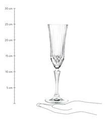 RCR Kristall-Sektgläser Adagio Mit Relief, 6 Stück 8 RCR Kristall-Sektgläser Adagio Mit Relief, 6 Stück -Bloomingville sales 1498628