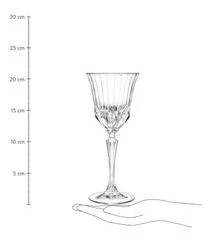 RCR Kristall-Weingläser Adagio Mit Relief, 6 Stück -Bloomingville sales 1498631