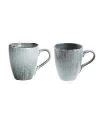 Broste Copenhagen Handgemachte Tassen Nordic Sea, Verschiedene Größen, 6 Stück -Bloomingville sales 1514412