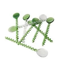 HKliving Kleine Glas-Löffel Emeralds, 4 Stück -Bloomingville sales 1518731