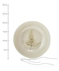 Bloomingville Handgemachte Schale Bea Mit Gräser-Motiv -Bloomingville sales 1521299