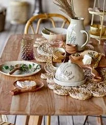 Bloomingville Handgemachte Servierplatte Bea Mit Gräser-Motiv 12 Bloomingville Handgemachte Servierplatte Bea Mit Gräser-Motiv -Bloomingville sales 1521300