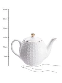 Tokyo Design Studio Handgemachte Porzellan-Teekanne Nippon Mit Strukturfarben, 1.3 L 4 Tokyo Design Studio Handgemachte Porzellan-Teekanne Nippon Mit Strukturfarben, 1.3 L – Bild 2