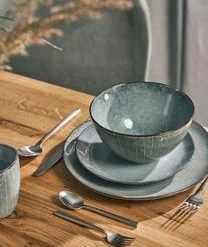 Broste Copenhagen Handgemachte Frühstücksteller Nordic Sea, 4 Stück -Bloomingville sales 1547640