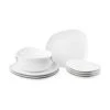 Villeroy & Boch Porzellan Geschirr-Set Organic, 4 Personen (12-tlg.) -Bloomingville sales 1553437