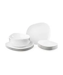 Villeroy & Boch Porzellan Geschirr-Set Organic, 4 Personen (12-tlg.)