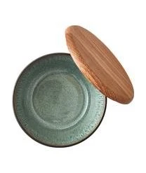 BITZ Aufbewahrungsschalen-Set Gasper Mit Holzdeckel, 3-tlg. -Bloomingville sales 1557648