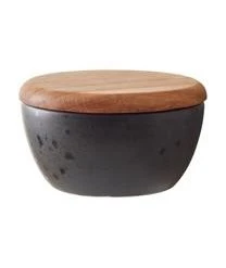 BITZ Aufbewahrungsschalen-Set Gasper Mit Holzdeckel, 3-tlg. -Bloomingville sales 1557652