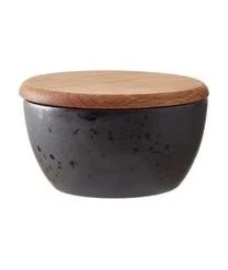 BITZ Aufbewahrungsschalen-Set Gasper Mit Holzdeckel, 3-tlg. -Bloomingville sales 1557654