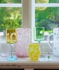 Bahne Weingläser Lilly, 2 Stück -Bloomingville sales 1566281