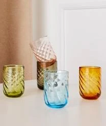 Bahne Wassergläser Twist, 4 Stück 9 Bahne Wassergläser Twist, 4 Stück -Bloomingville sales 1566284