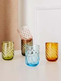 Bahne Wassergläser Twist, 4 Stück 6 Bahne Wassergläser Twist, 4 Stück – Bild 4