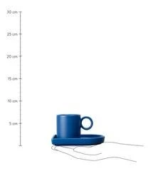 ByOn Porzellan-Espressotassen Mit Untertassen Niki, 2 Stück -Bloomingville sales 1571946